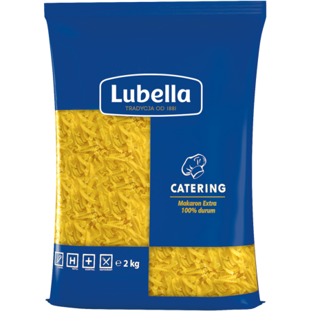 Lubella Catering Makaron Wstążka Cięta 2 kg